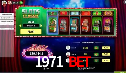 Descubra o Mundo do Cassino Online com 1971 bet
